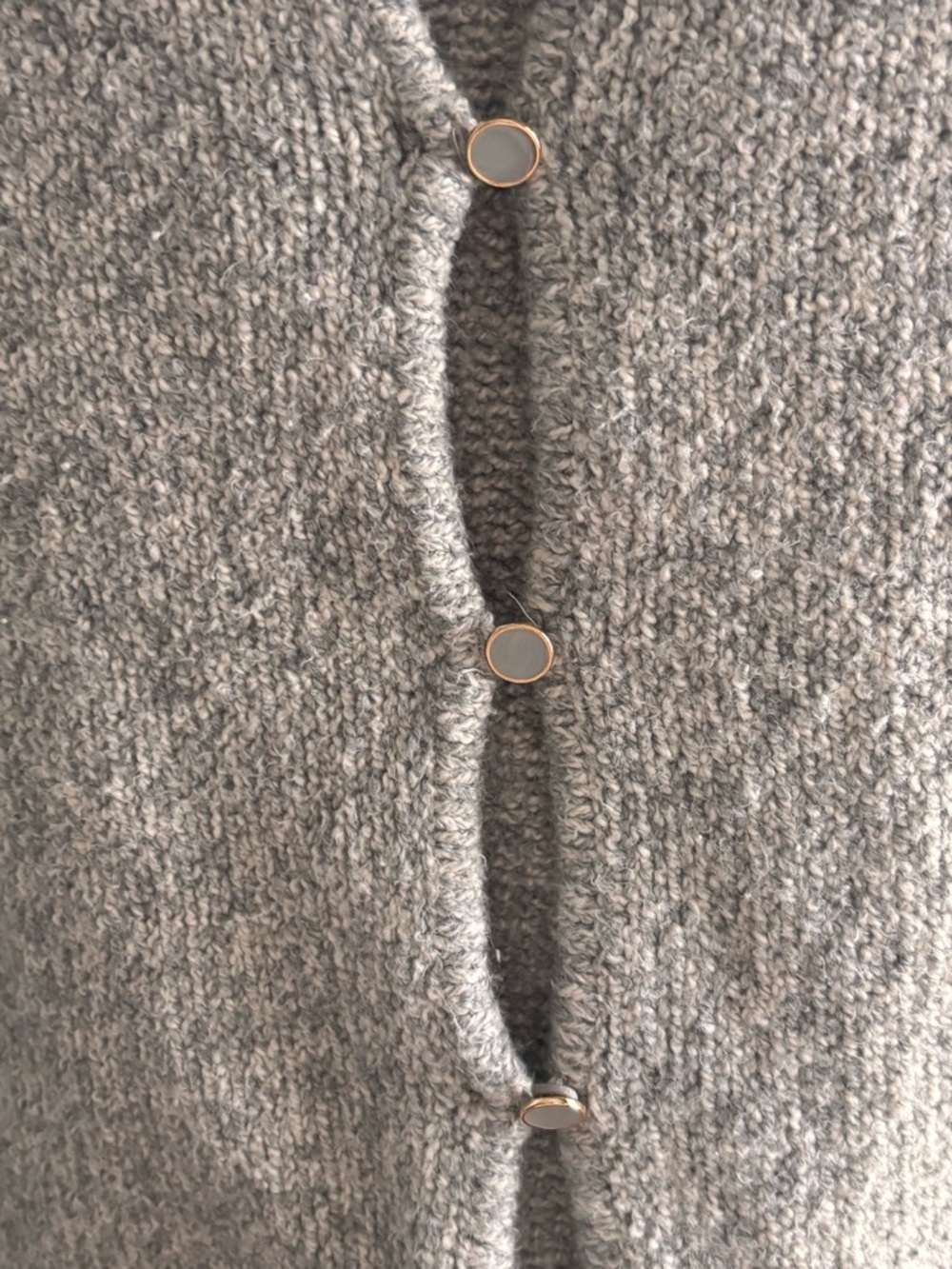 Abercrombie & Fitch short sleeve collared cardigan - Picture 3 of 5